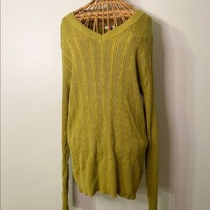 Sonoma Sweater, beautiful light olive green.